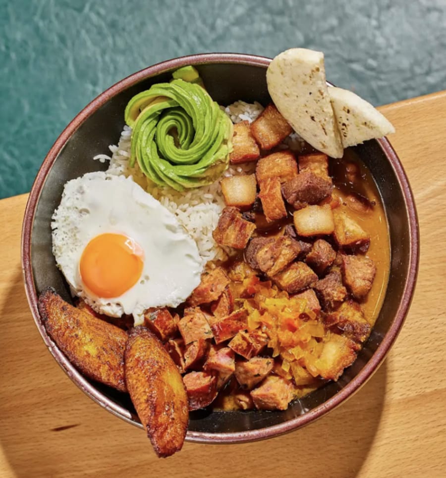 Cazuela de frijoles