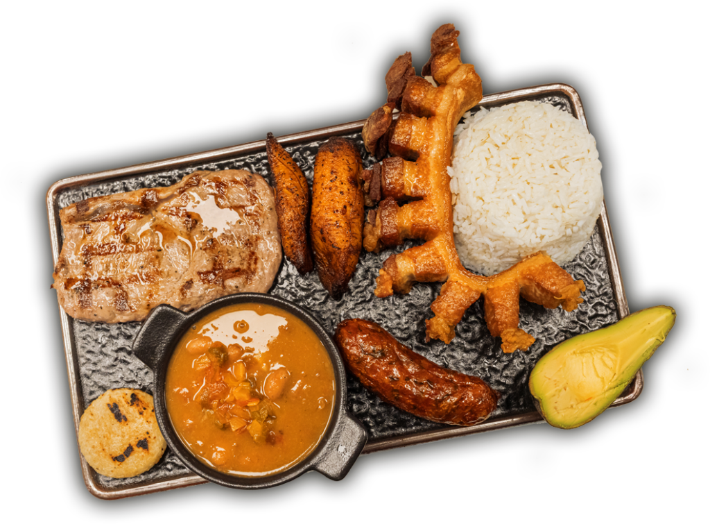 colombian banner food